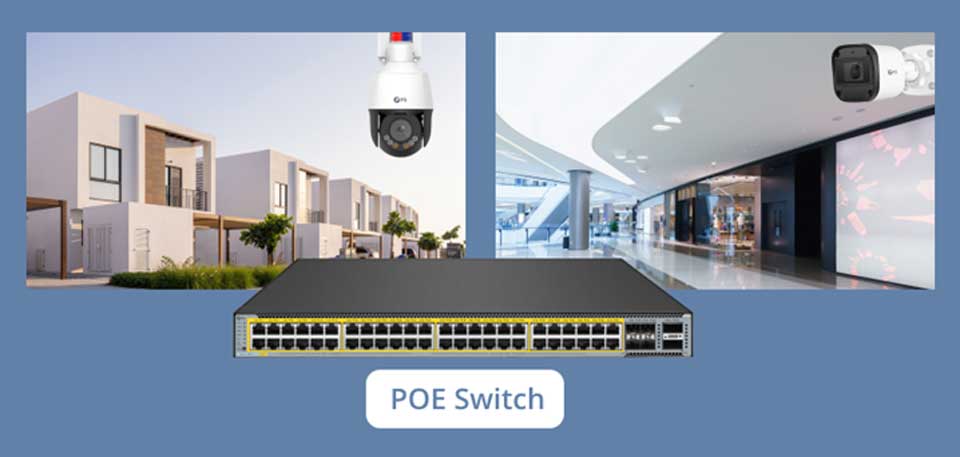 How to Choose the Suitable PoE Switches for IP Camera Systems?